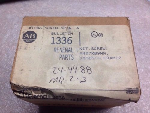 Allen bradley 1336-screw-sp3a, 1336screwsp3a, seal box, shipsameday #1609b2 for sale
