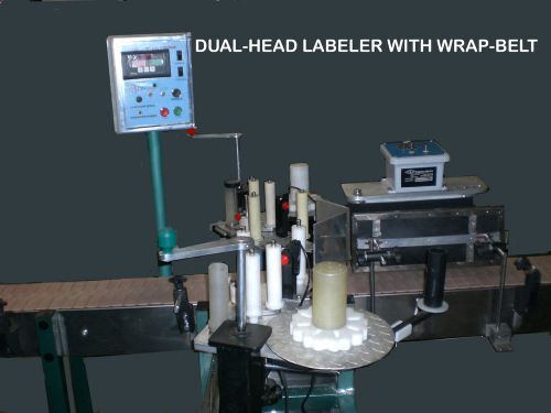 PRESSURE SENSITIVE Labeling Machine FRONT &amp;  BACK &amp; WRAP or select type