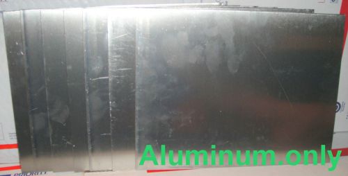 6061-t6 aluminum sheet - .090&#034; x 12&#034; x 9&#034; 4pcs&gt; 9x12 3/32 stock plate .09 t6=) for sale