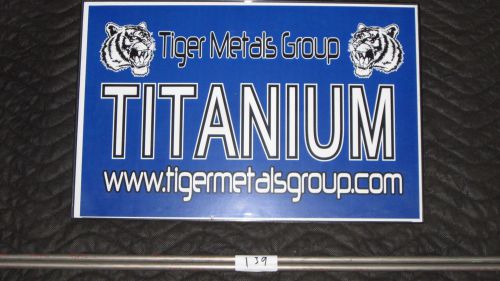 Titanium  3al-2.5v 2 tubes(0.375&#034;od / 0.028&#039;&#039; wall /2@54.375&#034;length) #139 for sale