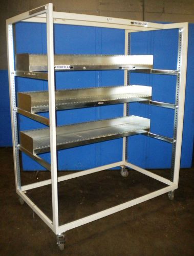 Bliss industries 135 slot feeder storage cart 60x36x72 *ontario, calif.* for sale