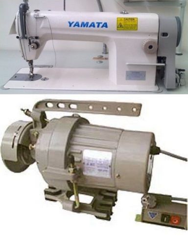 Yamata GC8500 industrial straight lockstitch sewing machine w/ clutch motor