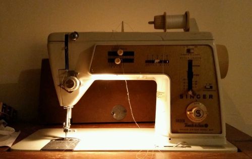 Singer 630 Sewing Machine Vintage Zig Zag Heavy Duty Golden Touch and Sew USA