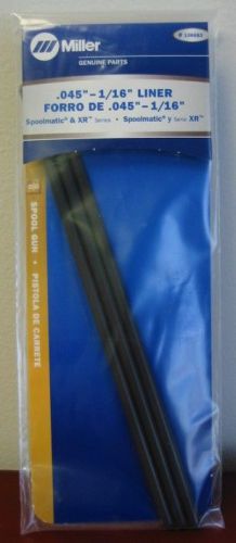 Miller genuine liner .045-1/16&#034; for spoolmatic &amp; xr series - 3/pk - 136683 for sale