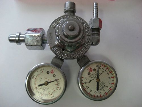 Vintage victor equipment co. san francisco temperature gauge for sale
