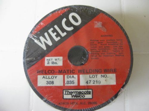 20 lbs, (10 spools) stainless mig wire 308  usa made, welco thermacote for sale