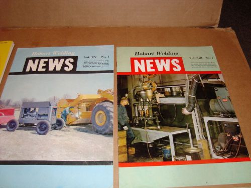 Lot of 7 hobart arc welding new pamphlets for sale