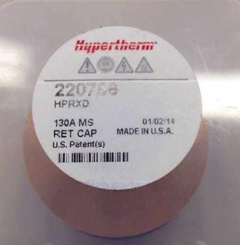Hypertherm 220756 HPRXD 130 A MS RETAINING CAP FOR HPR400XD PLASMA TORCH NEW