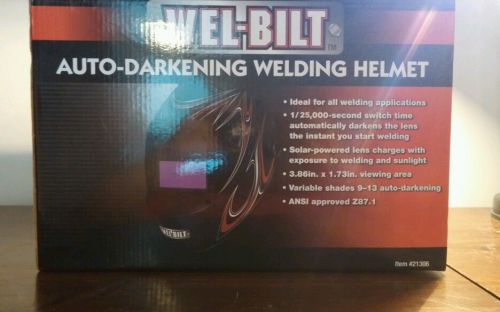 Well-bilt Welding helmet, BSX jacket, gloves and cap set