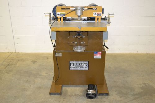 Ritter r-803 double head 2 spindle horizontal boring machine for sale