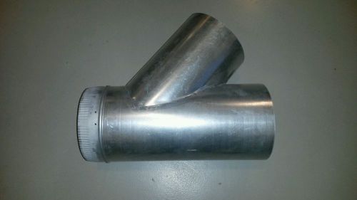 8&#034;x8&#034;x8&#034; 45 degree wye duct fitting dust collection for sale