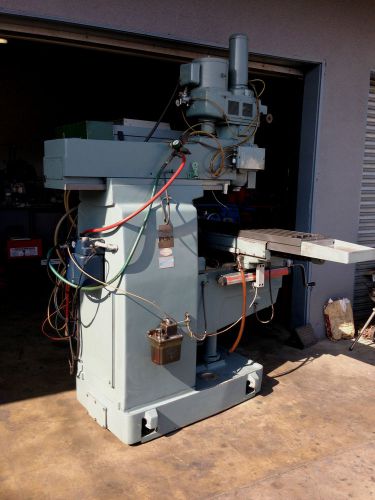 Shizuoka milling machine model an-s table 11&#034; x 51&#034; control the hasbach for sale