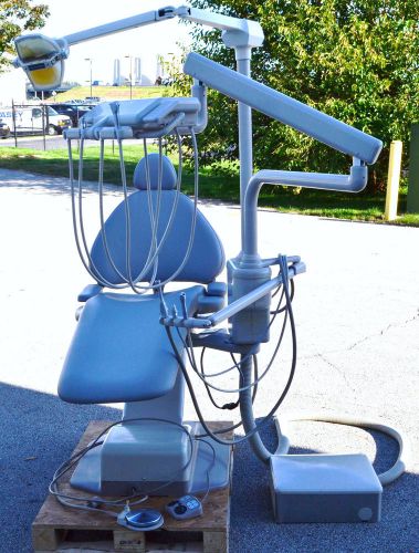 Adec 1040 dental chair adec delivery unit and light for sale