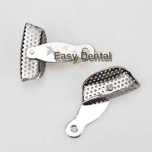2pcs/1set dental rotatable adjustable stainless steel impression quadrant tray for sale