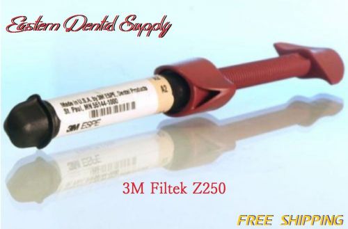 3m espe filtek z250 universal restorative dental composite a2 4g syringe 1370a2 for sale