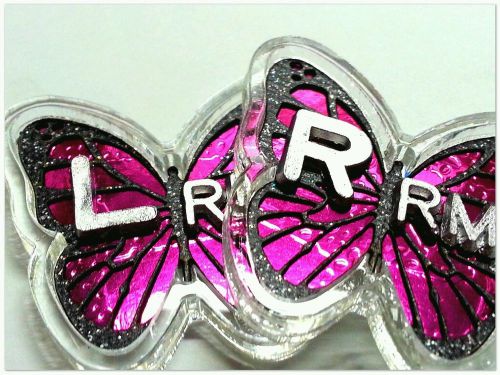 XRAY MARKERS MONARCH BUTTERFLY 2.0 set 2 initials