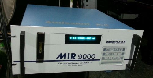 emission s.a MIR9000 analyzer multigaz par correlation IR