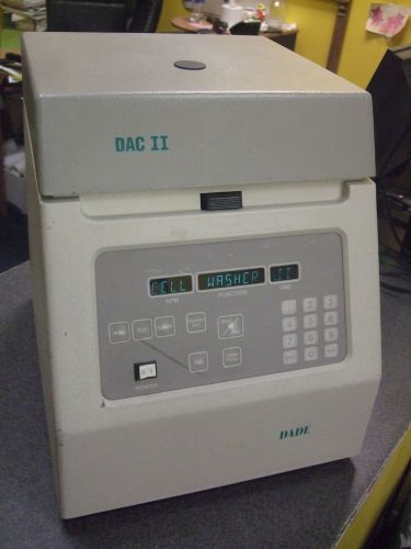 Dade Baxter B5054-2 Automatic Centrifuge II DACII Cell Washer, Tested &amp; Working