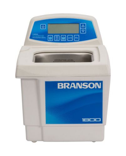 Bransonic cpx1800h ultrasonic cleaner .5 gal digital timer heater, degas. &amp; temp for sale