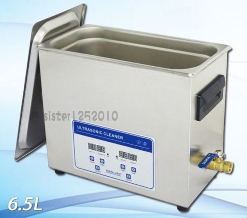 Ac220v 180w 6.5 liters digital ultrasonic cleaner for sale
