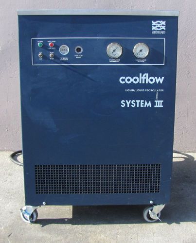 Neslab Coolflow System III Liquid Recirculator Heat Exchanger Chiller TU-7 Pump