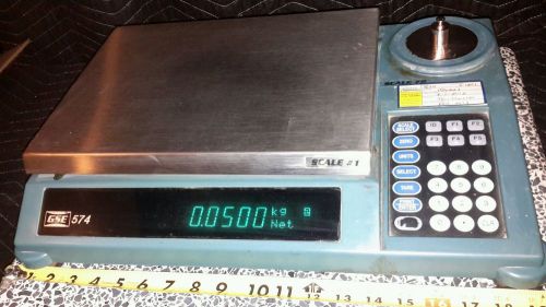 GSE 574 Counting System Lab Scale d=0.1g max=20.00lb
