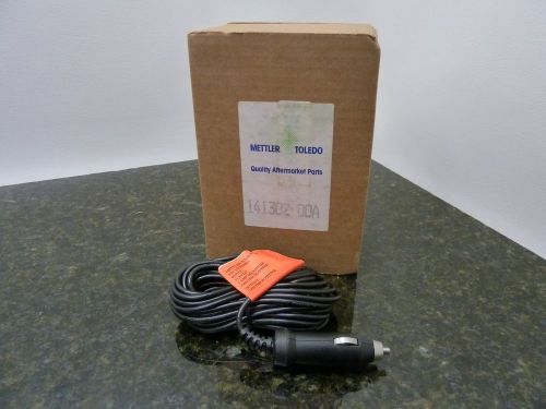 New mettler toledo scale 12v car power supply adapter p/n 141302 00a ships free for sale