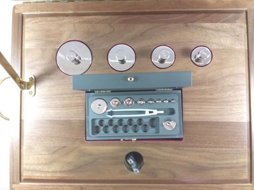 Rice lake 11925 1 gram-1 kgram 13 piece type 2 precision weight calibration set for sale