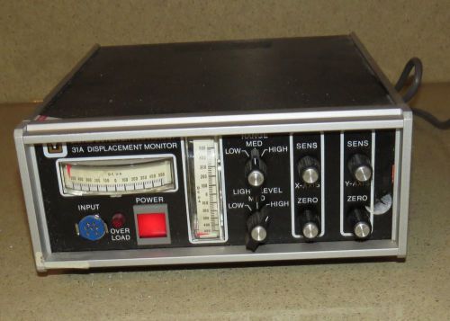 United Detector Technology UDT model 31a DISPLACEMENT MONITOR