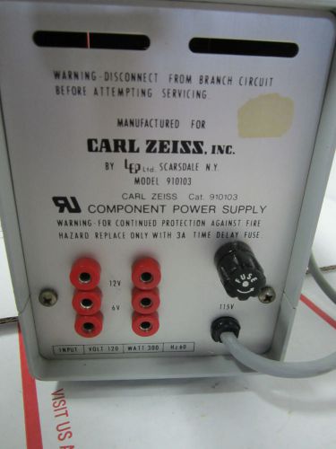 MICROSCOPE POWER SUPPLY CARL ZEISS LAMP ILLUMINATOR  OPTICS BIN-GRGE