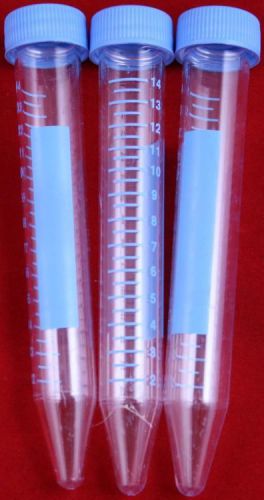 25 15ml centrifuge tubes tube polystyrene graduated for sale