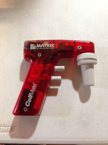 Matrix cellmate pipette aid without charger (red) for sale