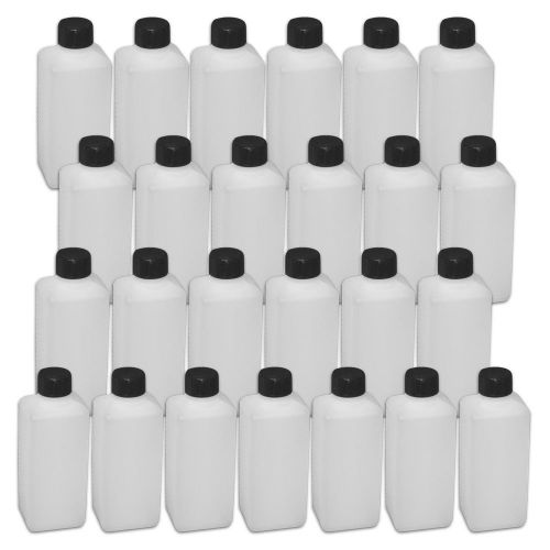 25x empty polyethyene flask 250 ml with screw cap, cream bottle (25x22008) for sale