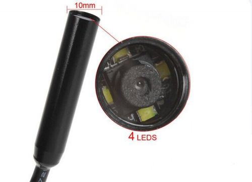 10m Cable IP66 Waterproof 10mm Lens Mini USB Endoscope Camera Inspection Camera