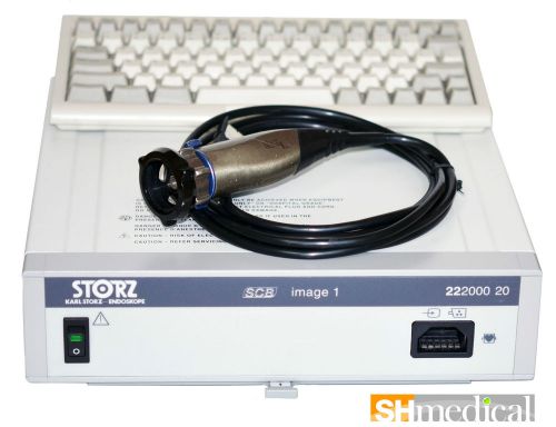 Storz 222000-20 image 1 sbc camera control unit w/ storz s3 camera head demo for sale