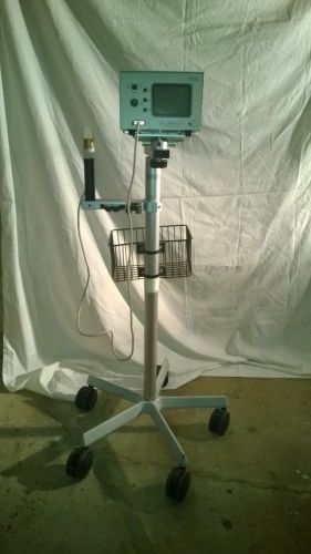 BARD Site Rite 3 Ultrasound Machine 7.5 Mhz Probe Rolling Stand &amp; Battery