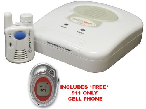 Freedom alert emergency 911 phone alerting device senior citizen telephone 35911 for sale