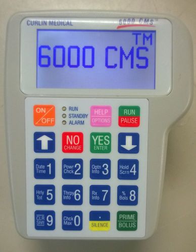 Curlin Medical Infusion Pump 6000 CMS