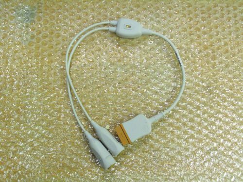 USED GE Healthcare Temperature Dual Cable 2016998-001, 400 or 700 Series
