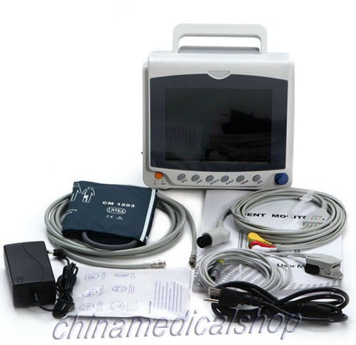 8.4-inch icu 4-parameters vital sign patient monitor ekg/nibp/spo2/pr cms6000c for sale