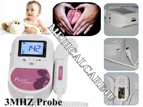NEWEST SONOLINE C1 fetal doppler,ULtrasound Prenatal heart monitor,3Mhz probeLCD
