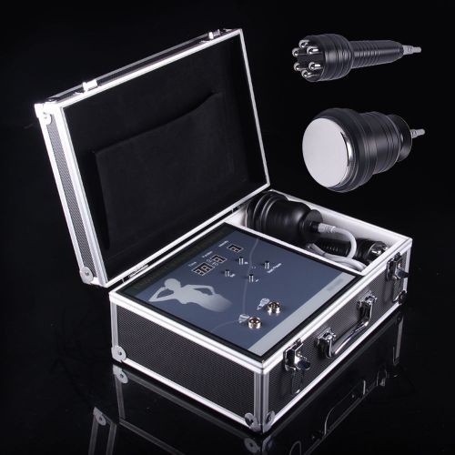 Easy carry suitcase cavitation ultrasound 40k power quadrupo 3d radio frequency for sale