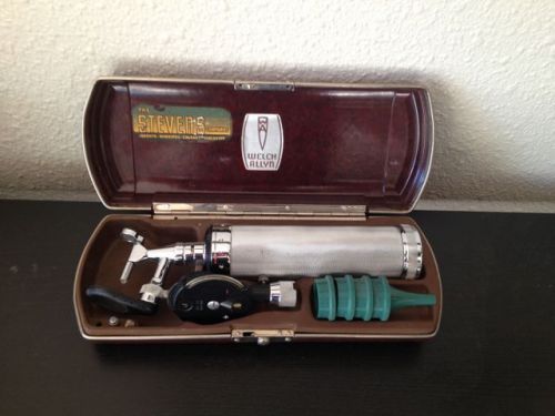 Rare Vintage Welch Allyn Otoscope And Opthalmoscope Hearing And Vision Unique