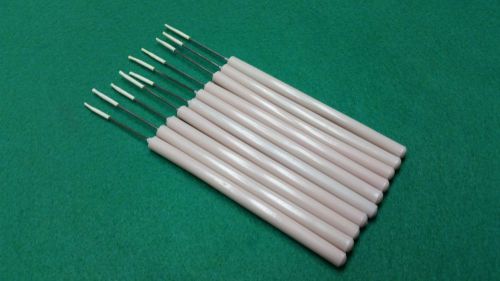 PACK OF 12 DISSECTING DISSECTION TEASING NEEDLE STRAIGHT WITH PLASTIC HANDLE