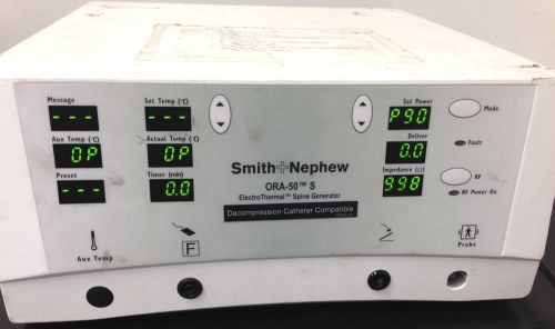 Smith &amp; Nephew ORA-50 S Electric Thermal Spine Generator  REF 7209605S