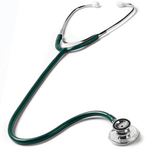 Stethoscope ultra sensitive dual head hunter green 125 prestige medical new d for sale