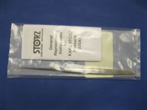 NEW KARL STORZ 634820 STRAIGHT SHARP SMALL CURETTE  19cm