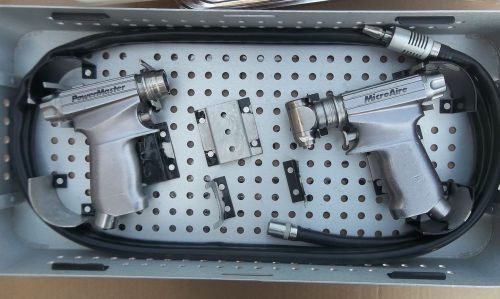 MicroAire Zimmer 7000 Series POWERMASTER Surgical Drill and accessories 7100-200
