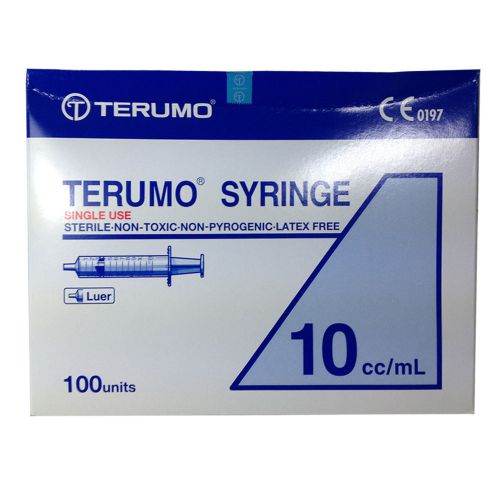 5 x 10ml Terumo Plastic Syringe Luer slip Hypodermic Needle Sterile Latex Free