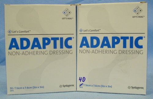 90 pkgs of 1ea systagenix adaptic non-adhering dressings #2012 for sale